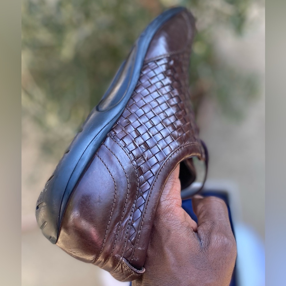 NW Paul Fredrick 🇮🇹 Fabio 💯 leather Oxfords Sz 10 - Picture 7 of 13